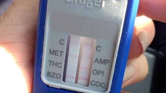 Narkotest dał pozytywny wynik