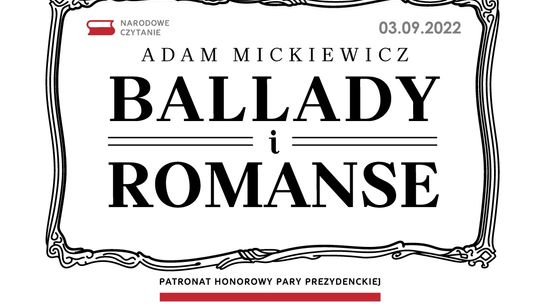 Narodowe czytanie "Ballad i romansów" także w Gryfinie