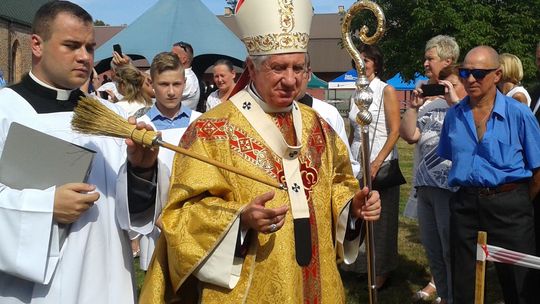 Nasi na dożynkach archidiecezjalnych