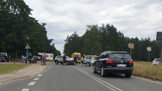 Nastolatka nie ustąpiła pierwszeństwa. Doszło do wypadku