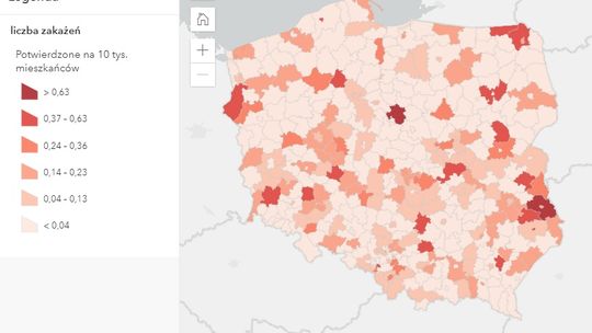 Nasz powiat na tle kraju nie wygląda dobrze