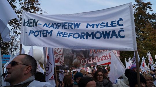 Nauczyciele w proteście wyjdą na ulice