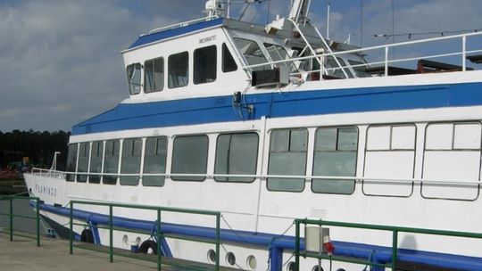 Nie przypłynie do Gryfina, bo jest za wysoki