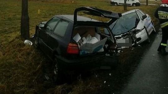 Nie ustąpił pierwszeństwa. Miał 3 promile