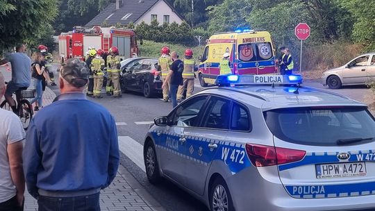 Nie ustąpiła pierwszeństwa i uderzyła w auto prowadzone przez inną kobietę