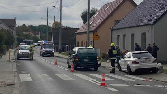 Niebezpieczne zdarzenie na przejściu dla pieszych