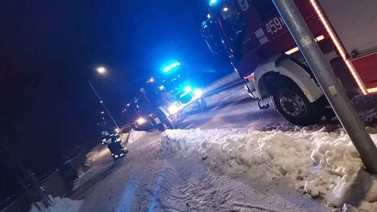 Niebezpieczny pożar piwnicy