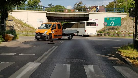 "Niespodzianka" dla kierowców na Grunwaldzkiej