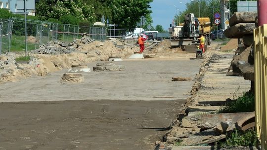 Nowy etap prac na Krasińskiego