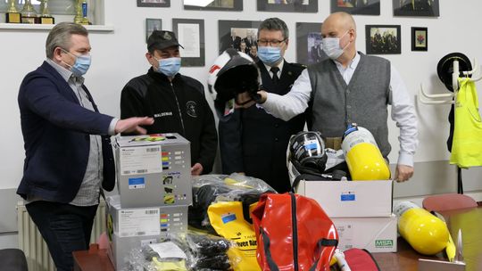 Nowy sprzęt trafił do strażaków