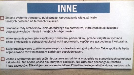 Obietnice wyborcze Sawaryna sprzed 4 lat zrealizowane zostały w niewielkim procencie 