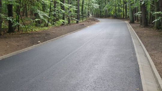 Oddali fragment drogi na trasie Chojna – Strzelczyn