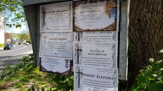 Odeszli od nas kolejni mieszkańcy