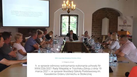 Odmówili wstrzymania likwidacji szkoły