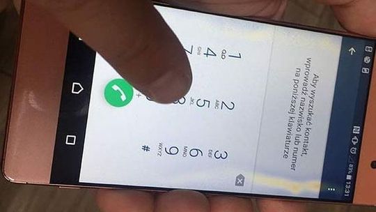 Odnalazł się zagubiony telefon