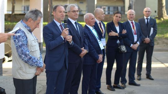 Odsłonił tablicę upamiętniającą prof. Wiesława Olszaka