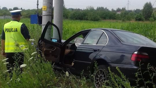 Odurzony kierowca dostał 72 punkty karne