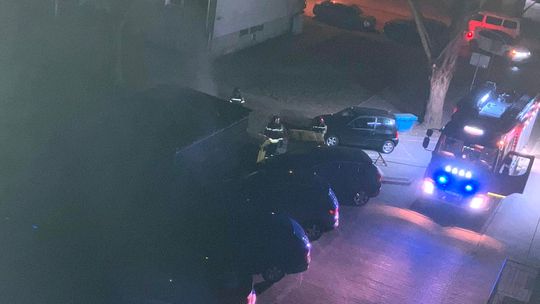 Ogień w centrum Gryfina. Nieobliczalny podpalacz zaatakował w piątek trzynastego Ogień w centrum Gryfina. Nieobliczalny podpalacz zaatakował w piątek trzynastego