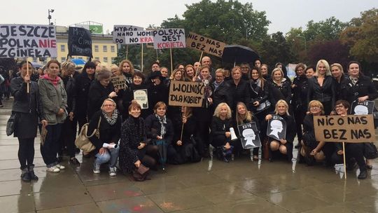 Organizatorki dziękują za czarny protest