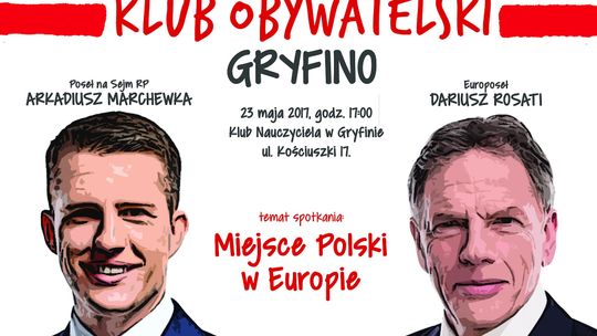 Organizują spotkanie z posłem i europosłem