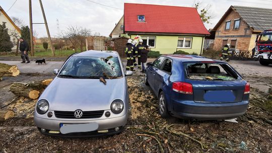 Orkan "Nadia" dał się we znaki. Nasi strażacy interweniowali 142 razy 