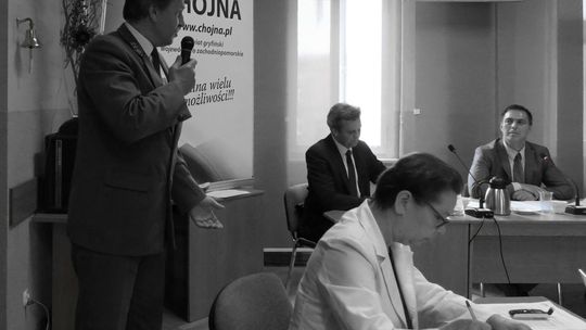 Ostatnie publiczne wystąpienie nadleśniczego Andrzeja Wysockiego 