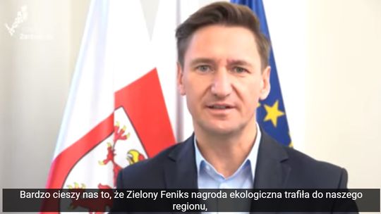 Otrzymał statuetkę „Zielonego Feniksa”