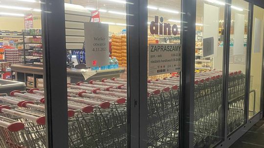 Otwarcie nowego sklepu. Dino już za kilka dni