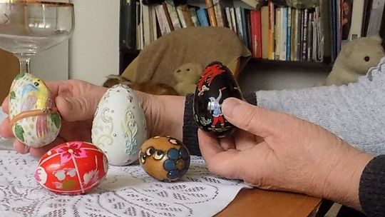 Ozdobne jajka z kolekcji pani Stanisławy zaprezentowane będą na jarmarku Ozdobne jajka z kolekcji pani Stanisławy zaprezentowane będą na jarmarku