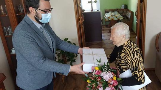 Pani Janina świętowała 90. urodziny