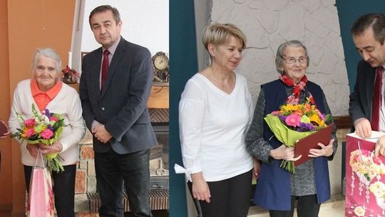 Panie Józefa i Rozalia świętowały 90. urodziny