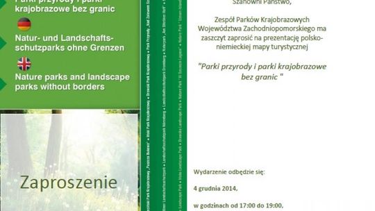 Parki bez granic na nowej mapie