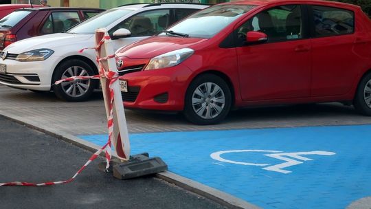 Pasy już odmalowane