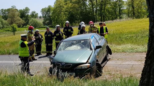 Pędził autem i uderzył w drzewo. Są ranni [ZDJĘCIA]