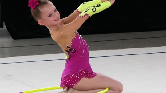 Piękne układy naszych gimnastyczek artystycznych