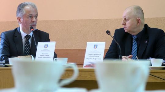 Pierwsza konferencja prasowa burmistrzów