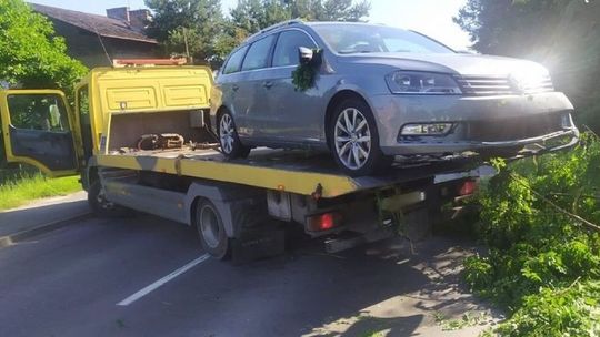 Pijanego kierowcę ścigali gryfińscy policjanci