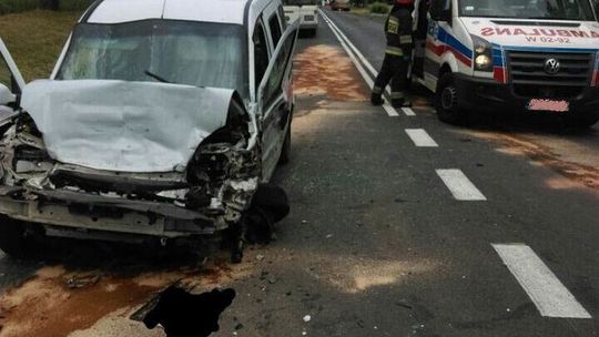 Pijany jechał na czołówkę. I uderzył…