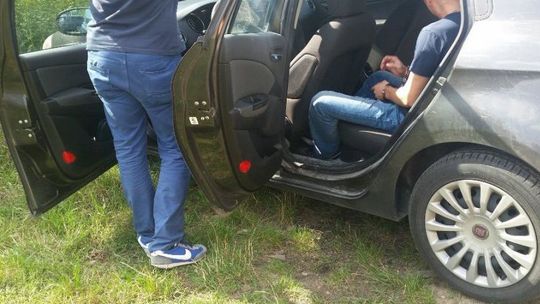 Pijany nastolatek złapany za kółkiem