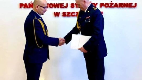 Piotr Juzyszyn mianowany na stanowisko zastępcy komendanta