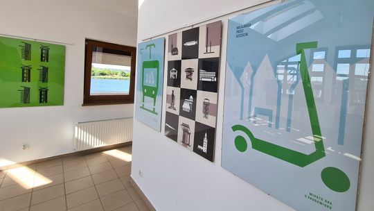 Plakat piktogramowy na nowej ekspozycji w gryfinskim CIT Plakat piktogramowy na nowej ekspozycji w gryfinskim CIT