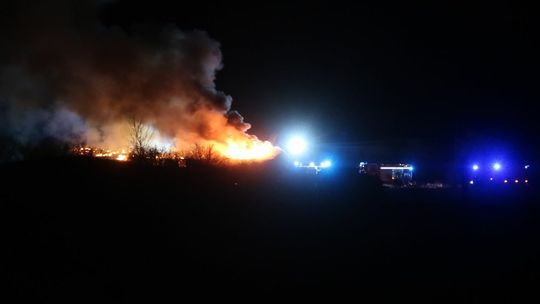 Płonął jak pochodnia. To podpalenie? [FOTO, WIDEO]