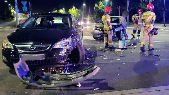 Płonęły opony, samochody i stodoła. Od Gryfina po Mieszkowice