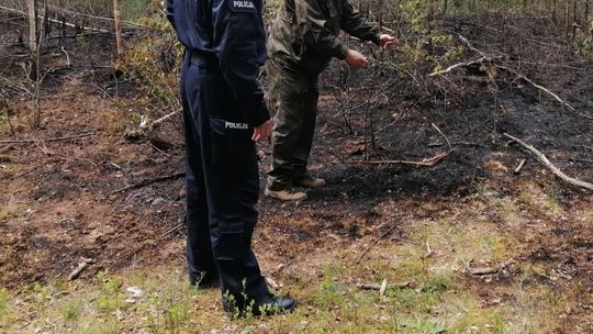 Podpalacz zatrzymany na gorącym uczynku