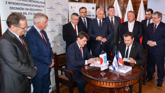 Pół miliarda zł na budowę Szczecińskiej Kolei Metropolitalnej