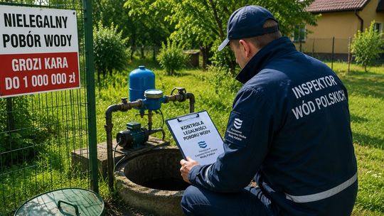 Nielegalny pobór wody w Polsce. Wody Polskie sypią karami i idą na rekord