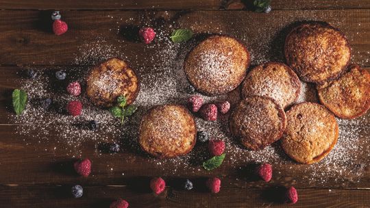 Polecam słodkie placuszki z kaszy gryczanej