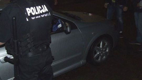 Policja wieczorem przeprowadziła akcję
