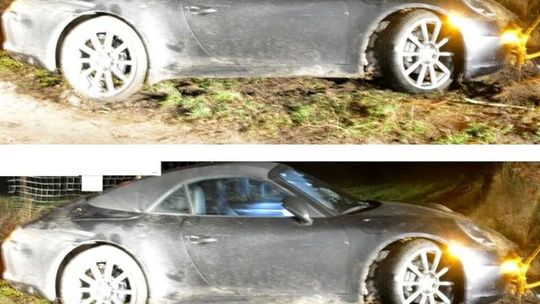 Policjanci odzyskali porsche warte ok. 370 tys. zł. Narkotyzującemu się złodziejowi grozi 10 lat więzienia