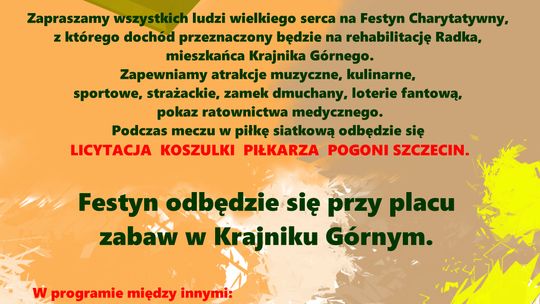 Pomóżmy choremu Radkowi